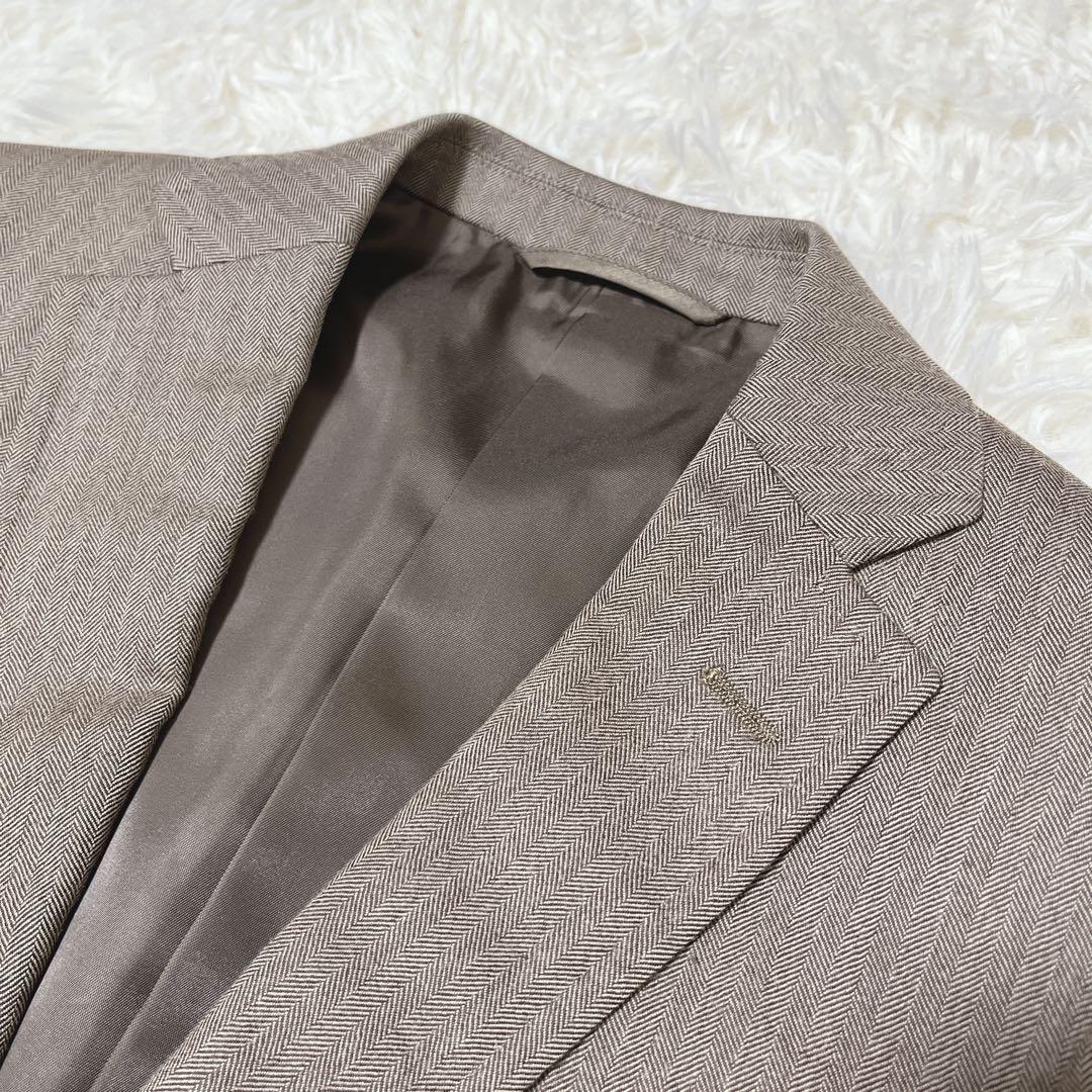 THE SUIT COMPANY スーツ　3点セット　ヘリンボーン
