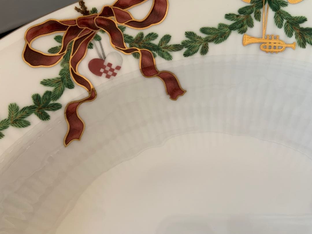 ロイヤルコペンハーゲン　スターフルーテッド ディーププレート 4枚　24センチ