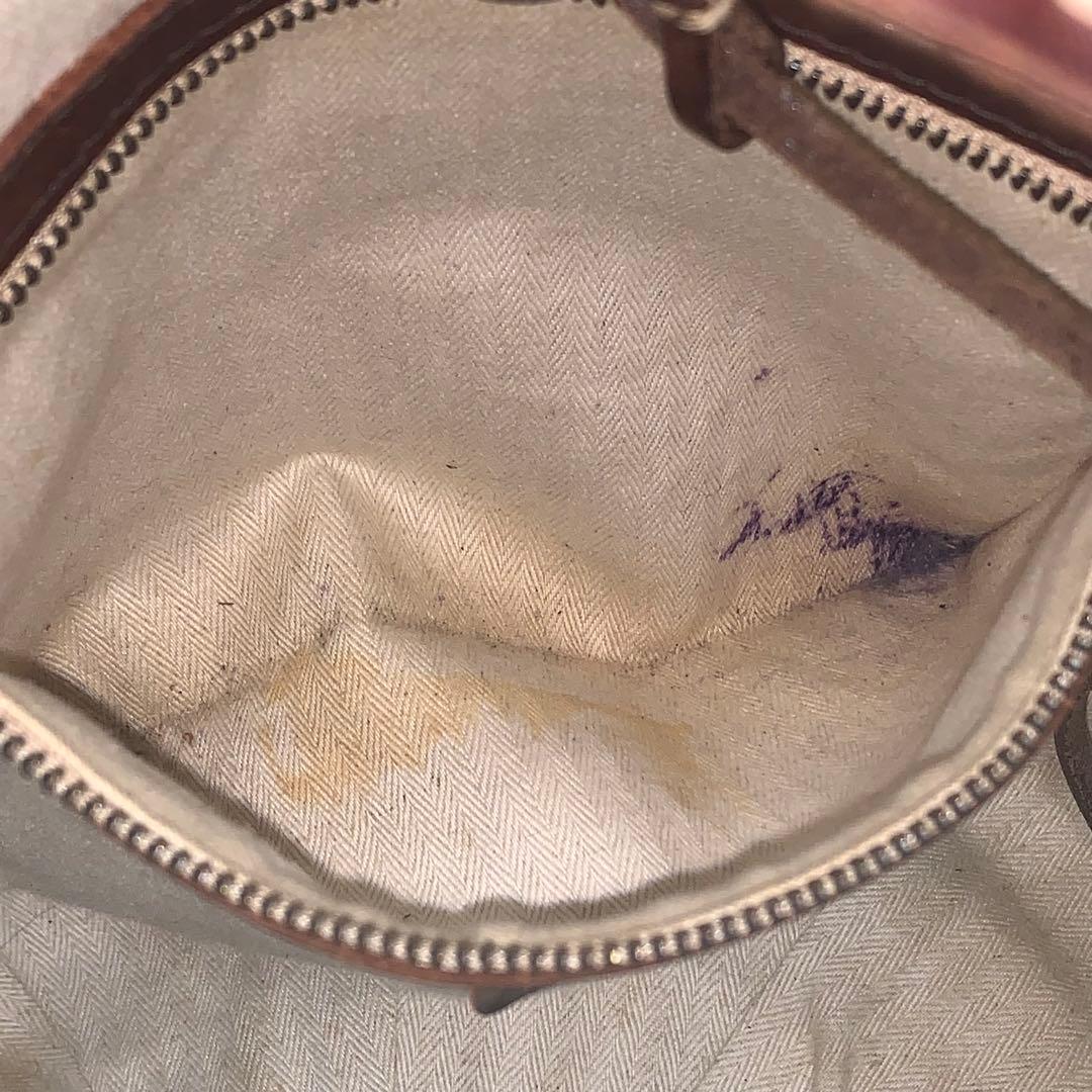 希少✨genten ゲンテン ユーフラテス 工具ロゴ レザー ブラウン