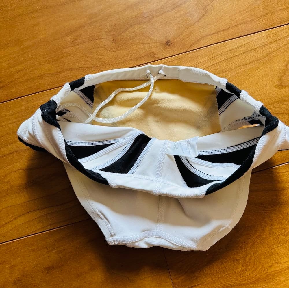 【美品】SPEEDO アクアスペック　競パン ホワイト Lサイズ