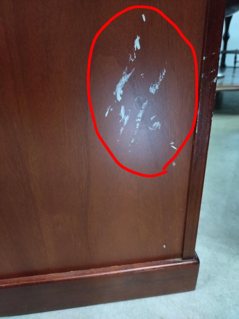 Y【昭和レトロ】アンティーク！サイズ感も絶妙！カリモク 茶箪笥 食器棚 水屋