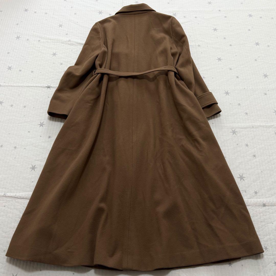 Ameri VINTAGE BELT FLARE LONG COAT Mサイズ
