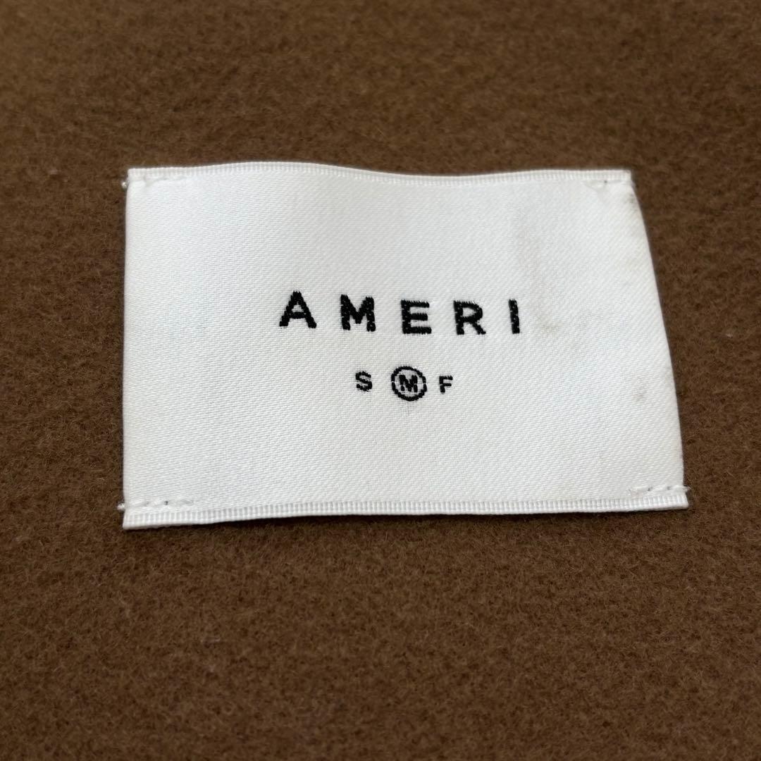 Ameri VINTAGE BELT FLARE LONG COAT Mサイズ