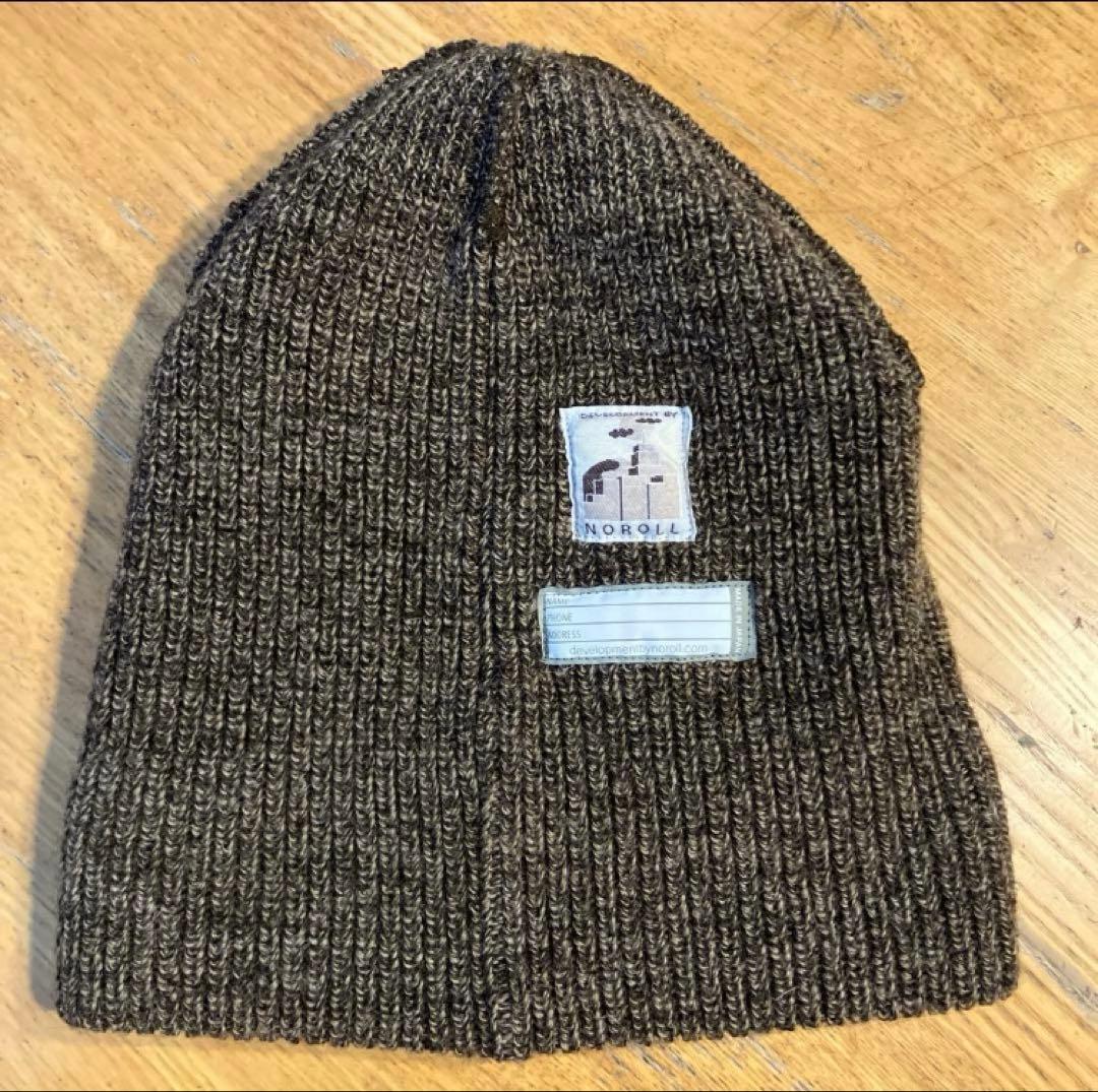 NOROLL GERMINATE SOLID BEANIE BROWN キャップ