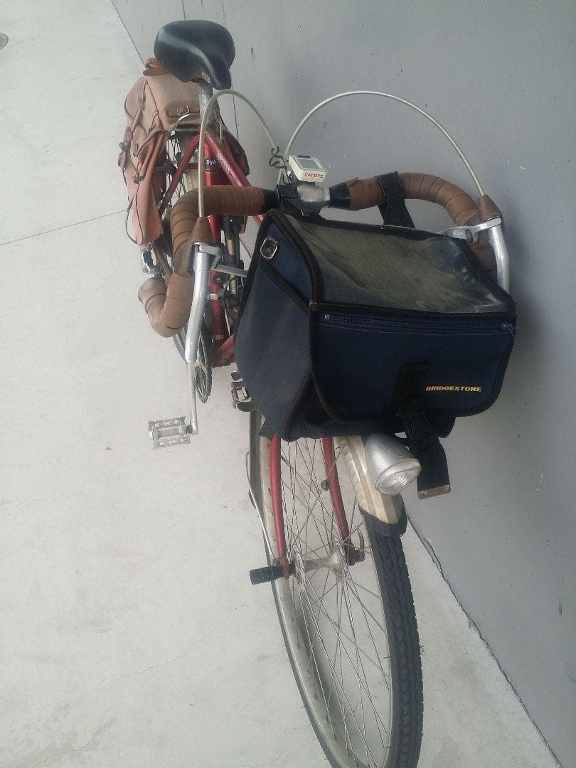 静岡直接引き取りのみ　ミヤタ　MT1000　クロモリ　ランドナー　26インチ