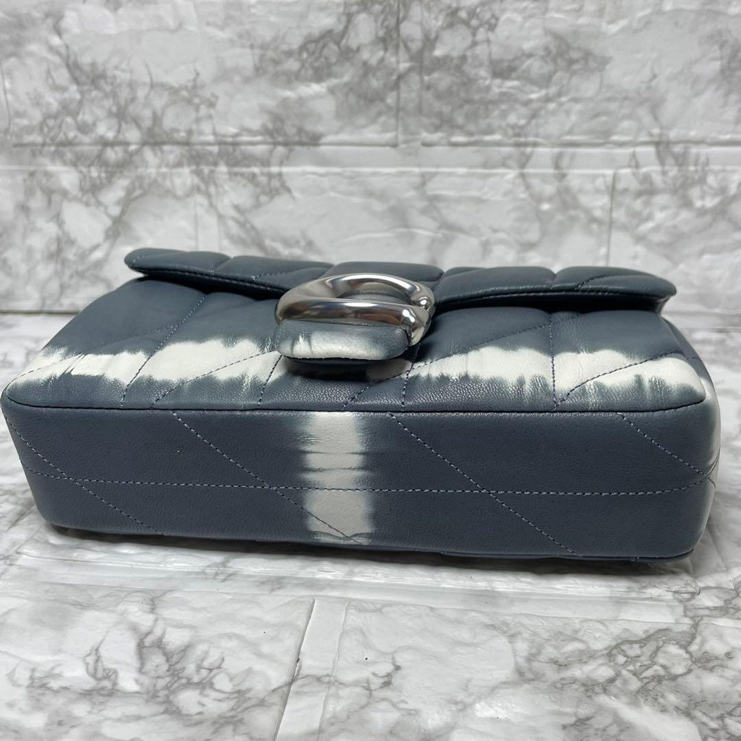 ★ コーチ タビー キルティング　タイダイプリント ショルダーバッグ　チェーン