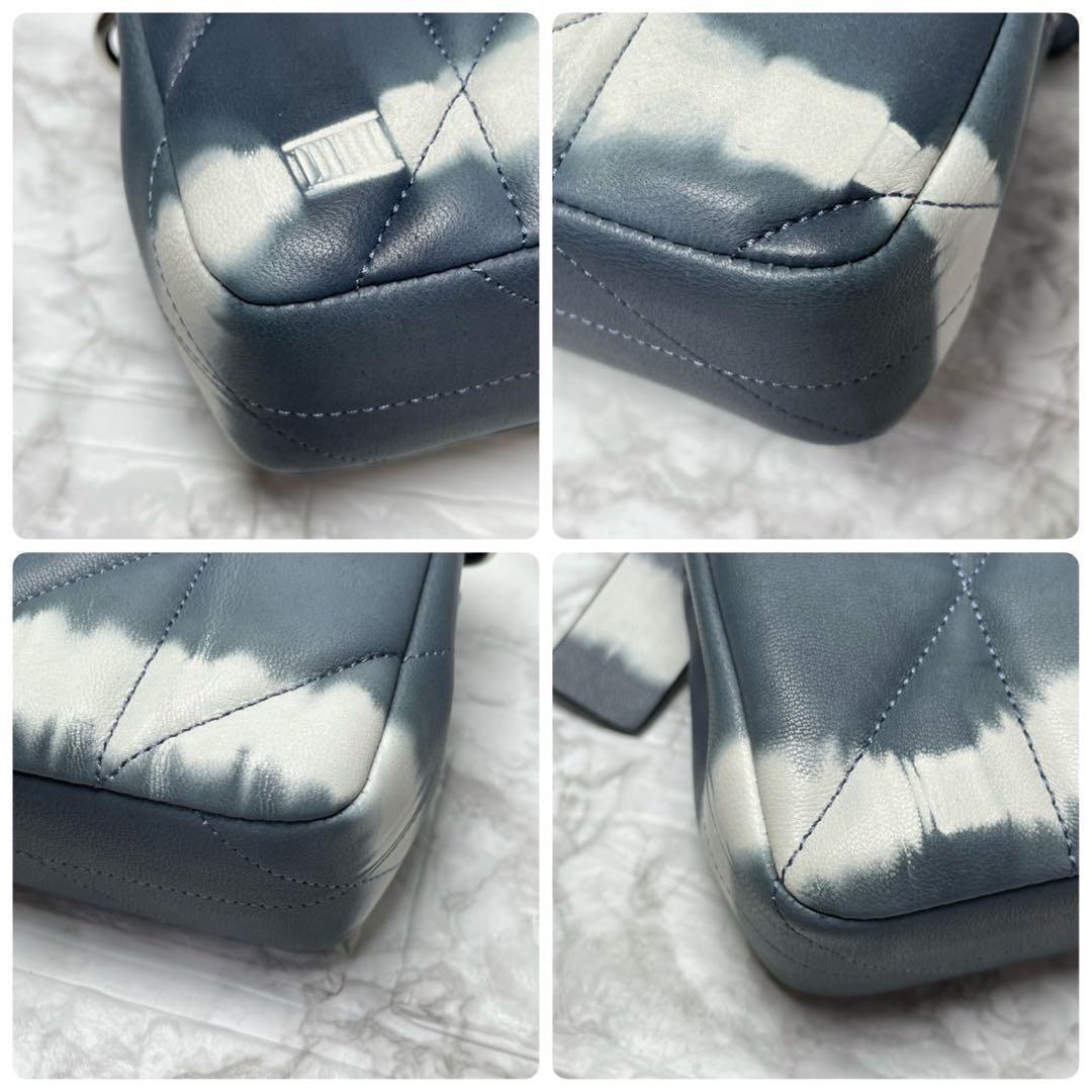 ★ コーチ タビー キルティング　タイダイプリント ショルダーバッグ　チェーン