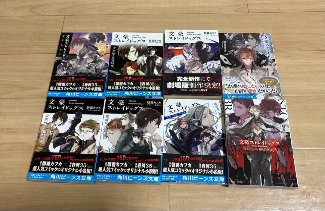 文豪ストレイドッグス 1～27巻、公式国語便覧、小説