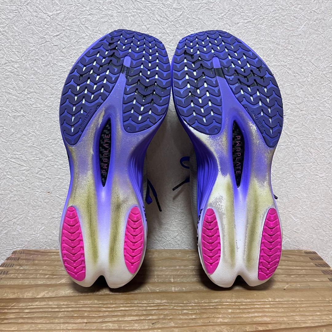 【1度使用】プーマ ディヴィエイトニトロエリート3 DT 26cm PUMA