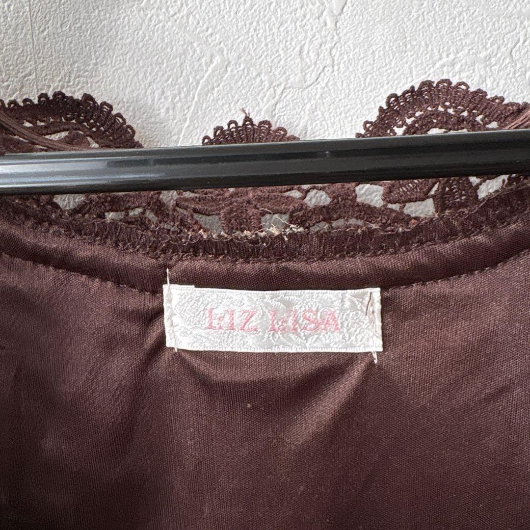 当時物 LIZ LISA リズリサ 長袖チェックチュニック 姫系