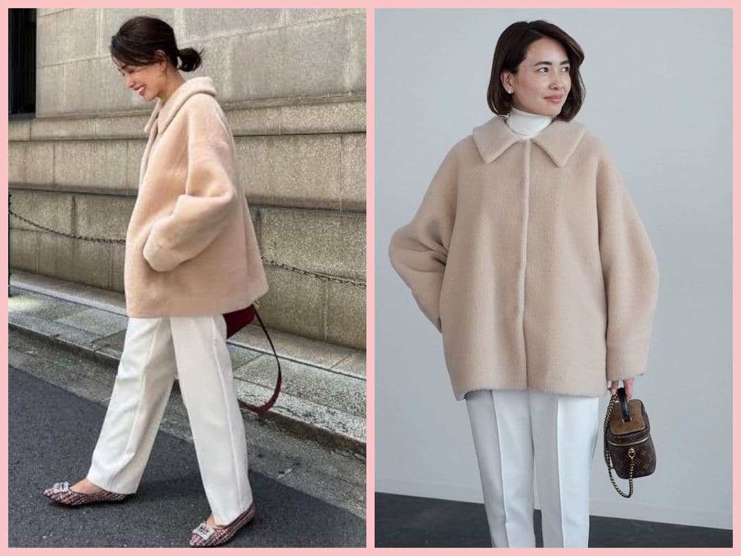 OHGA オオガ/エコファーコート　エコムートンコート　ボアコート　S