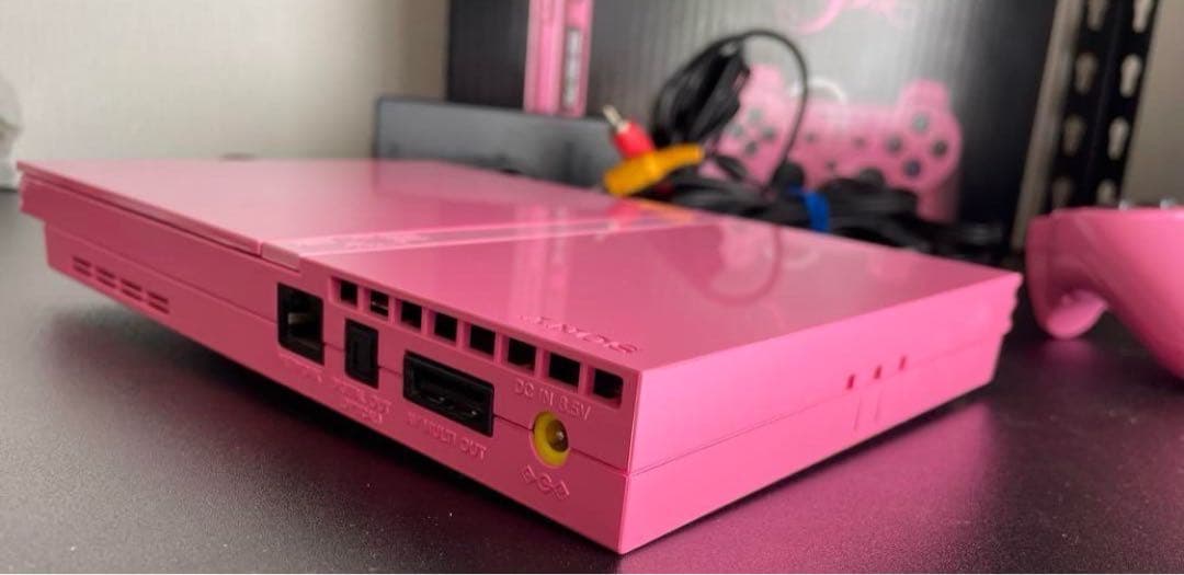 PS2 プレステ2 ピンク SCPH-77000 PK 動作品