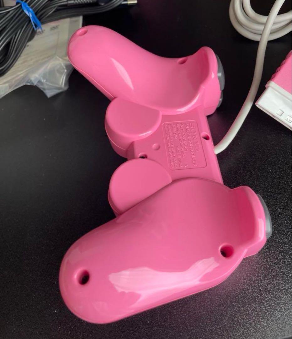 PS2 プレステ2 ピンク SCPH-77000 PK 動作品