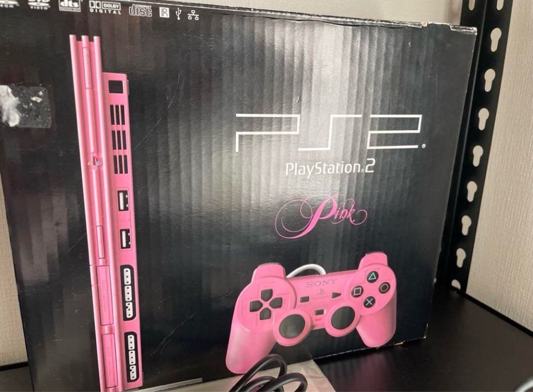 PS2 プレステ2 ピンク SCPH-77000 PK 動作品