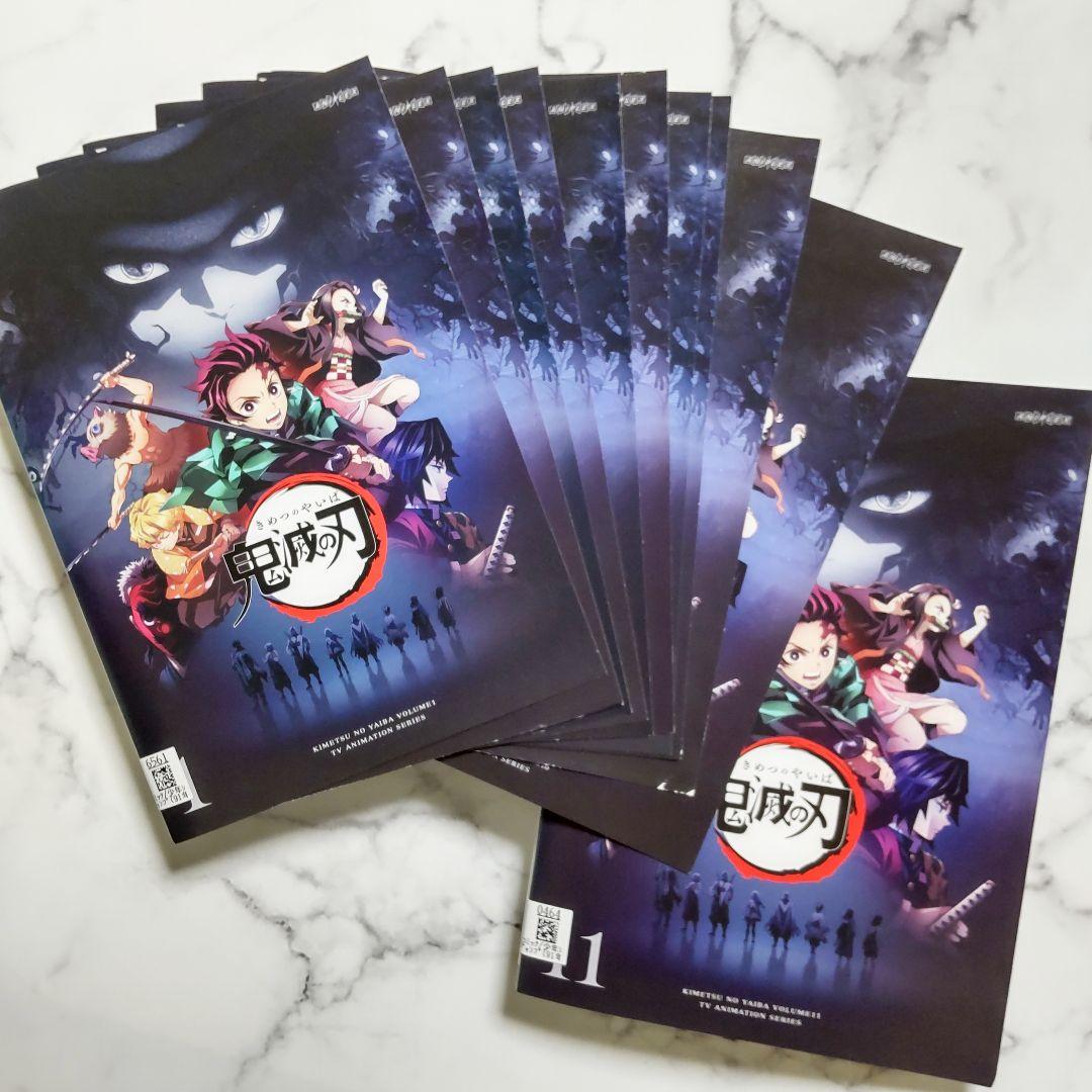 アニメ『鬼滅の刃』全11巻＋『劇場版 鬼滅の刃 無限列車編』レンタル落ちDVD