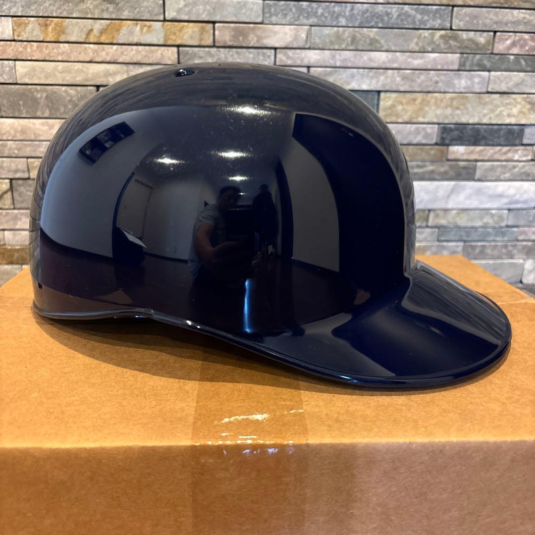 【早い者勝ち】キャッチャー用ヘルメット 硬式　ネイビー　ミズノ