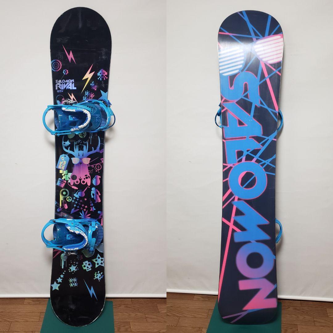 SALOMON K2 157cm スノーボードセット