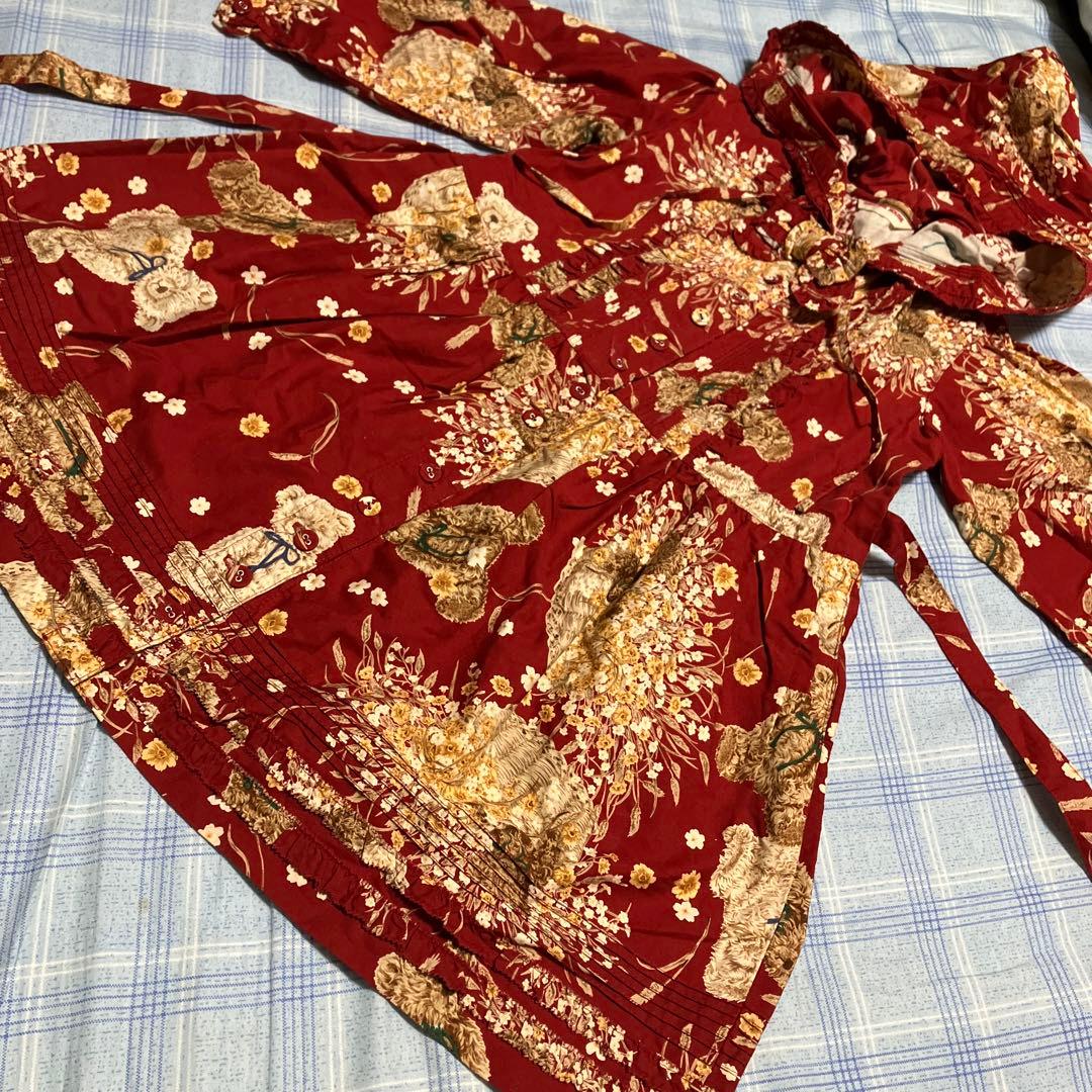 りんご⭐︎プロフ必読様 ベビーピンクハウス長袖ワンピース　Sサイズ　未使用