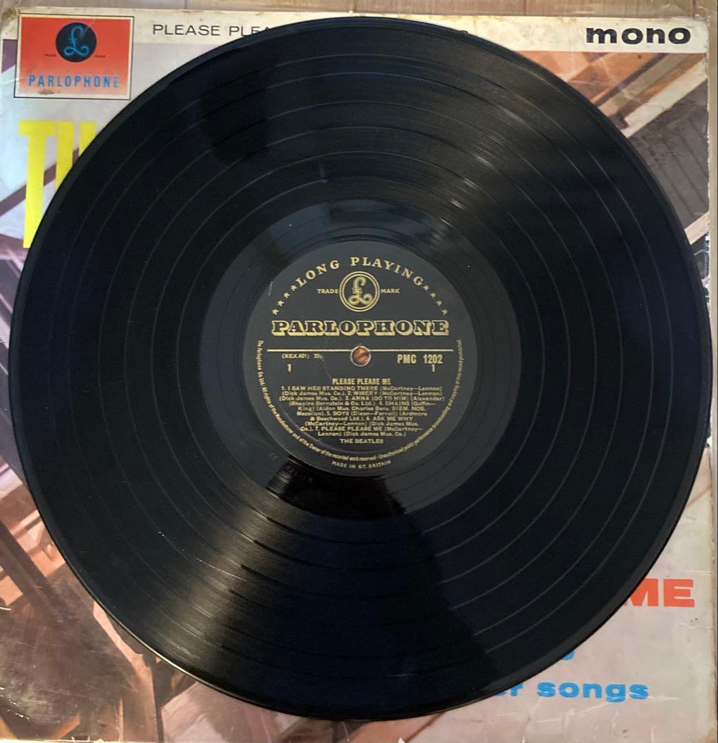 UK初回GoldビートルズPlease Please MeレコードBeatles