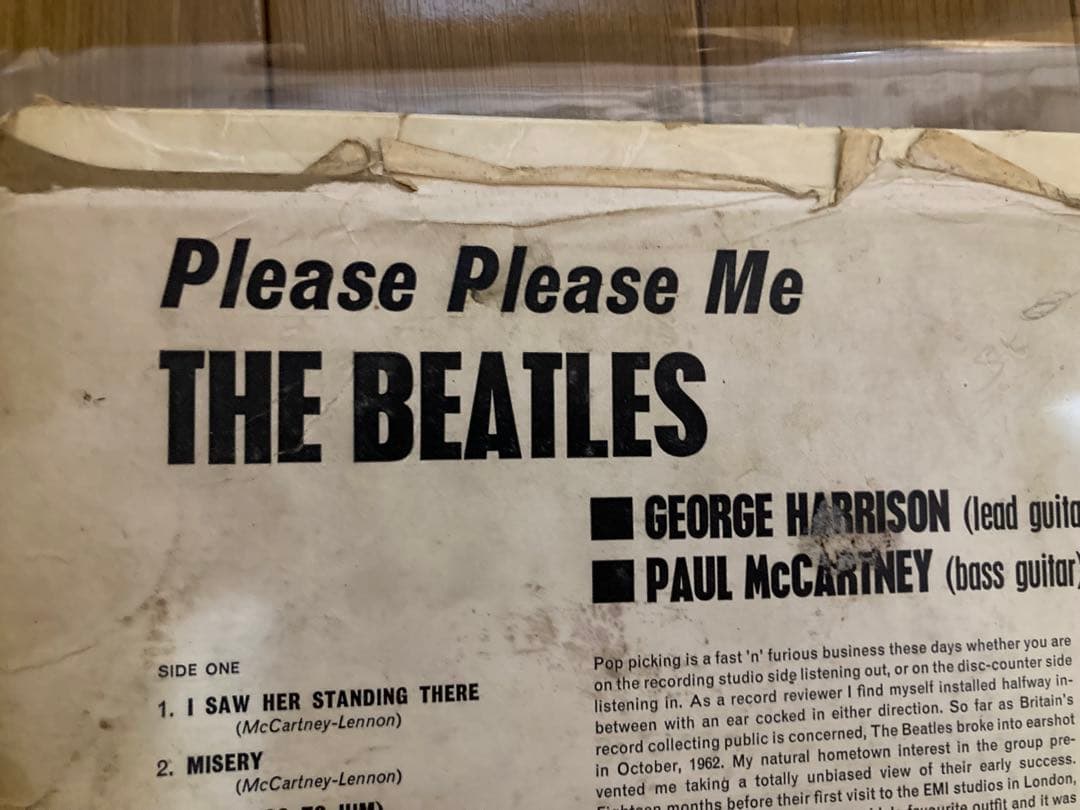 UK初回GoldビートルズPlease Please MeレコードBeatles