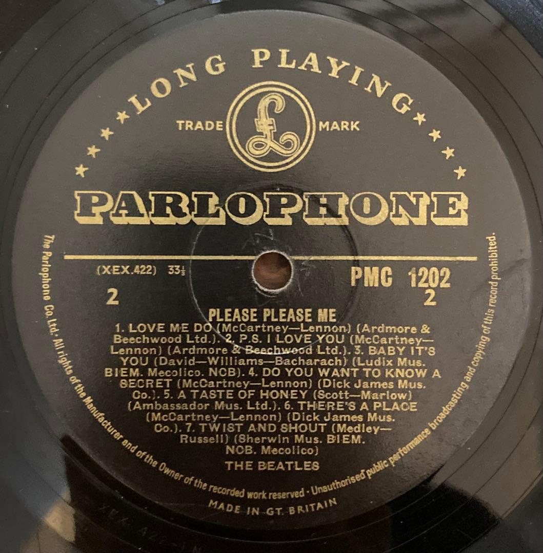 UK初回GoldビートルズPlease Please MeレコードBeatles