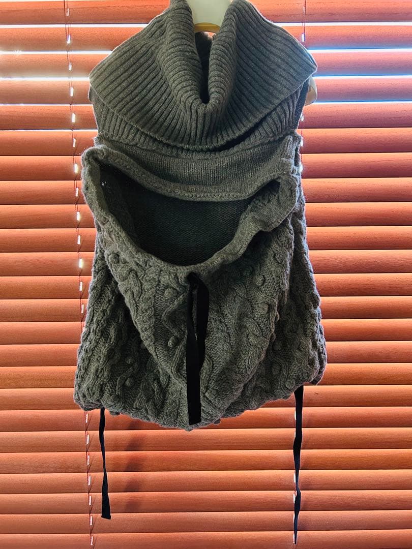 変形グレー ニット タオ コムデギャルソン tricot