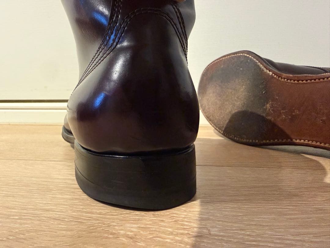 オールデン アナトミカ別注 モックトゥブーツ ALDEN US9.5D