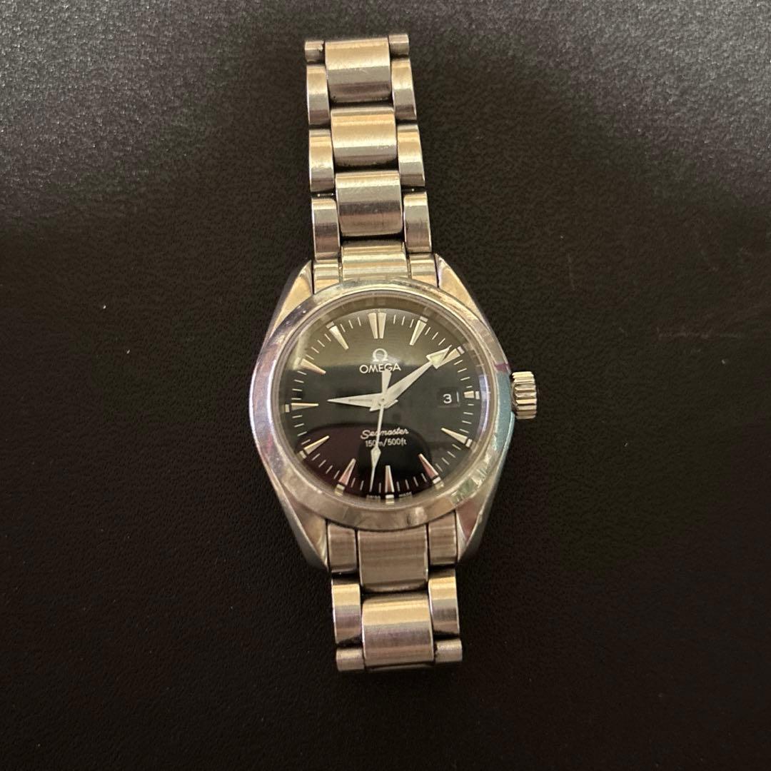 【ジャンク】OMEGA Seamaster 腕時計 アクアテラ レディース