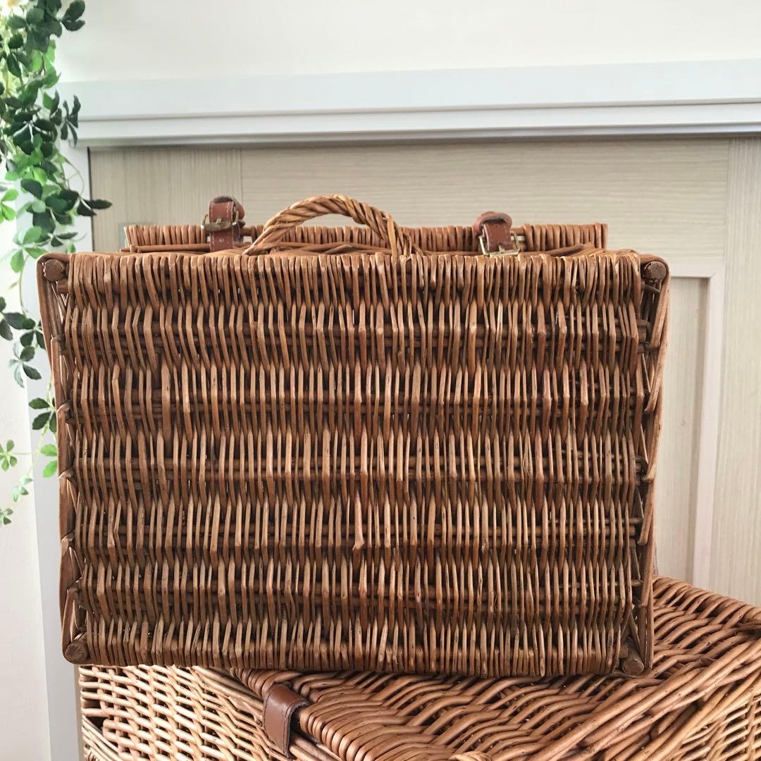 m*e様 【2個】フォートナムアンドメイソン　ピクニックバスケット収納バスケット