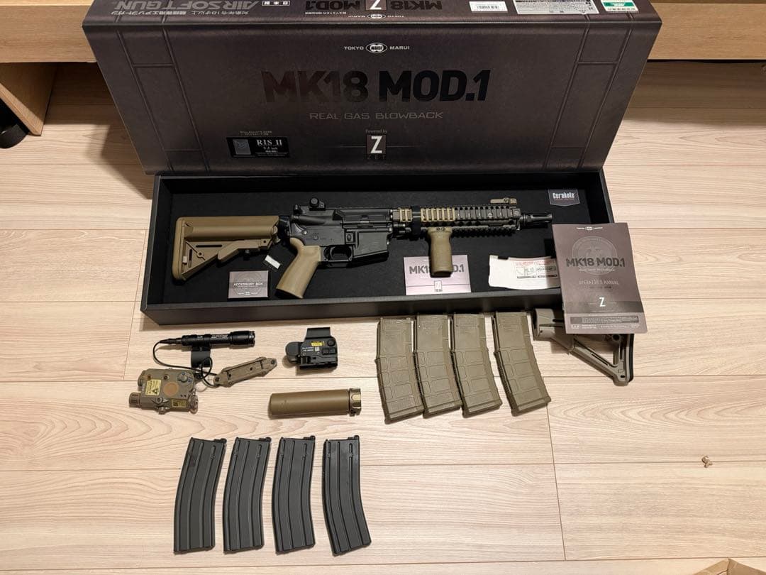 東京マルイガスブロ　Mk18 Mod.1・マガジン