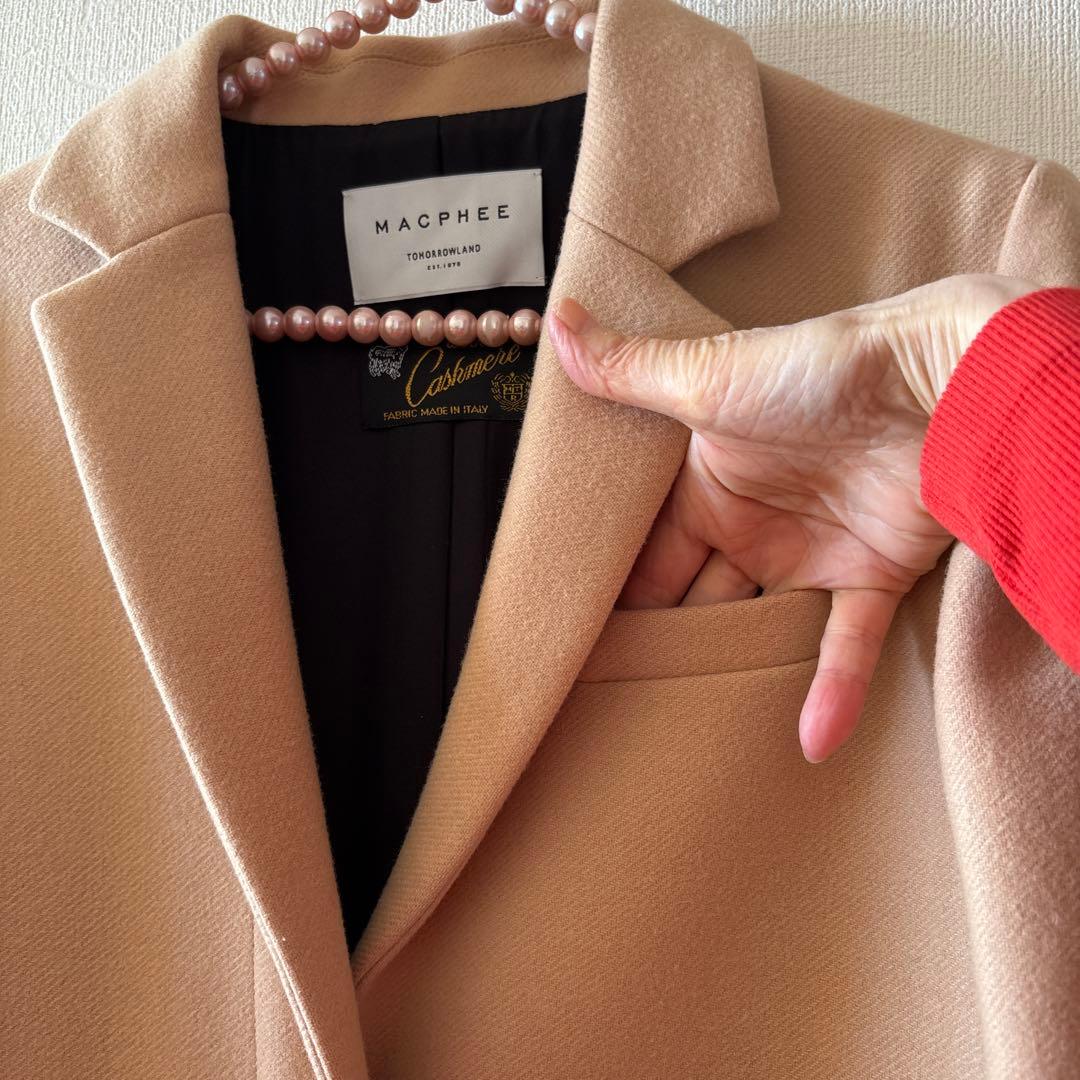 ツゥモローランドMACOHEEチェスターコート