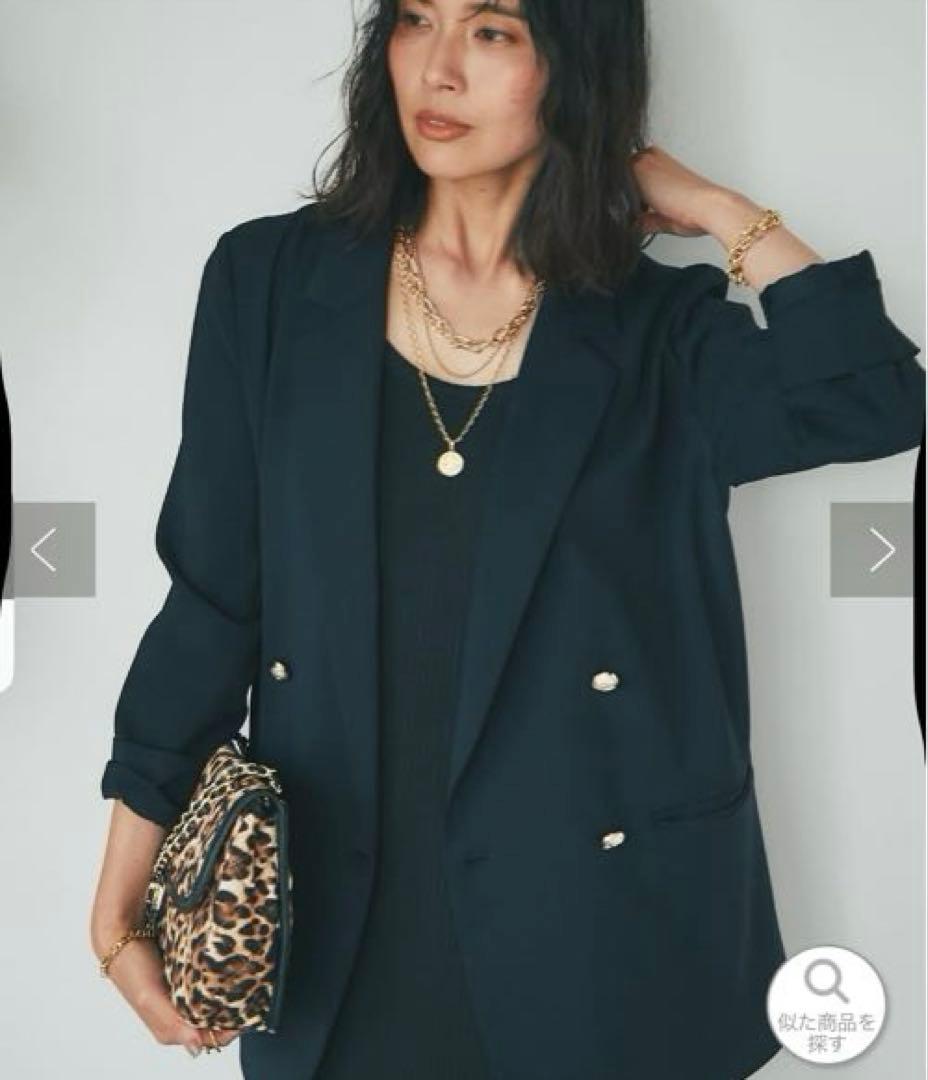 RIVE DROITE ストレッチツイルテーラードジャケット