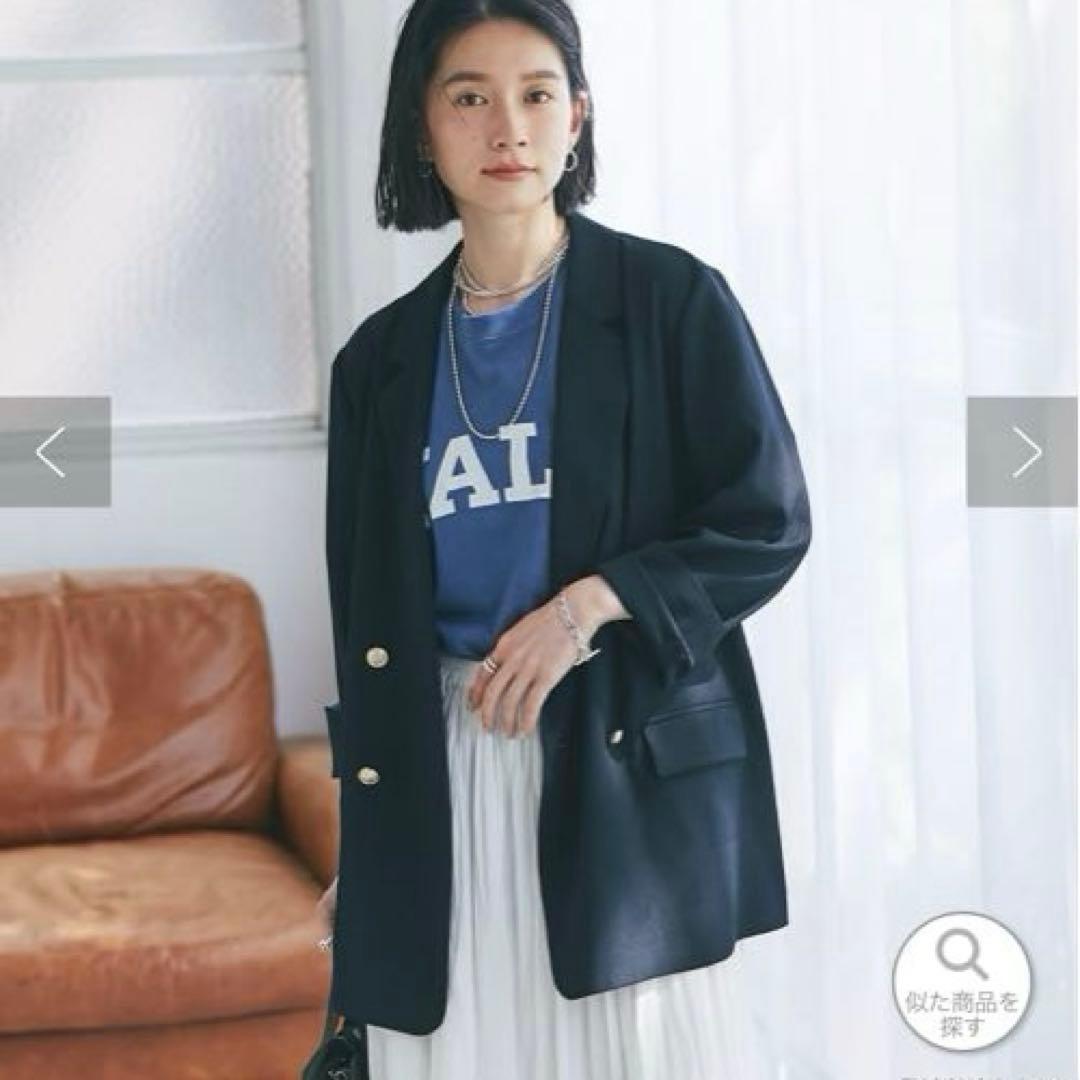 RIVE DROITE ストレッチツイルテーラードジャケット