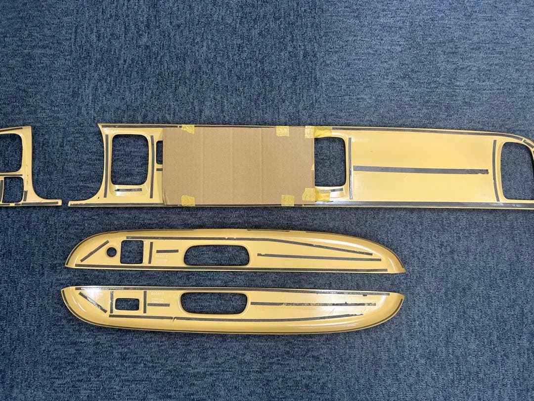 純正ホンダステップワゴンRF3ウッド調内装パネルセット