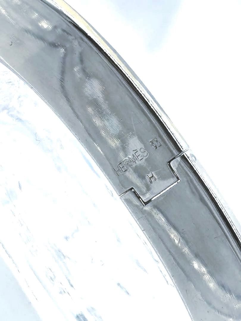 HERMES H バングル　クリック　ブラック