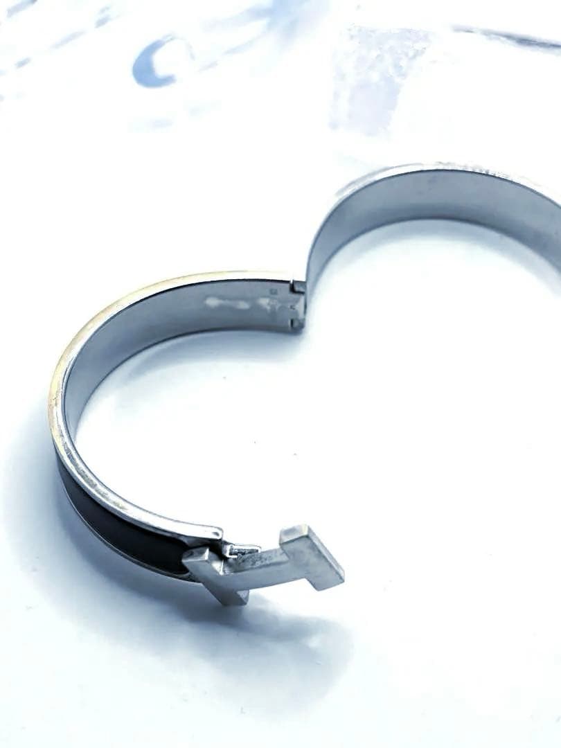 HERMES H バングル　クリック　ブラック