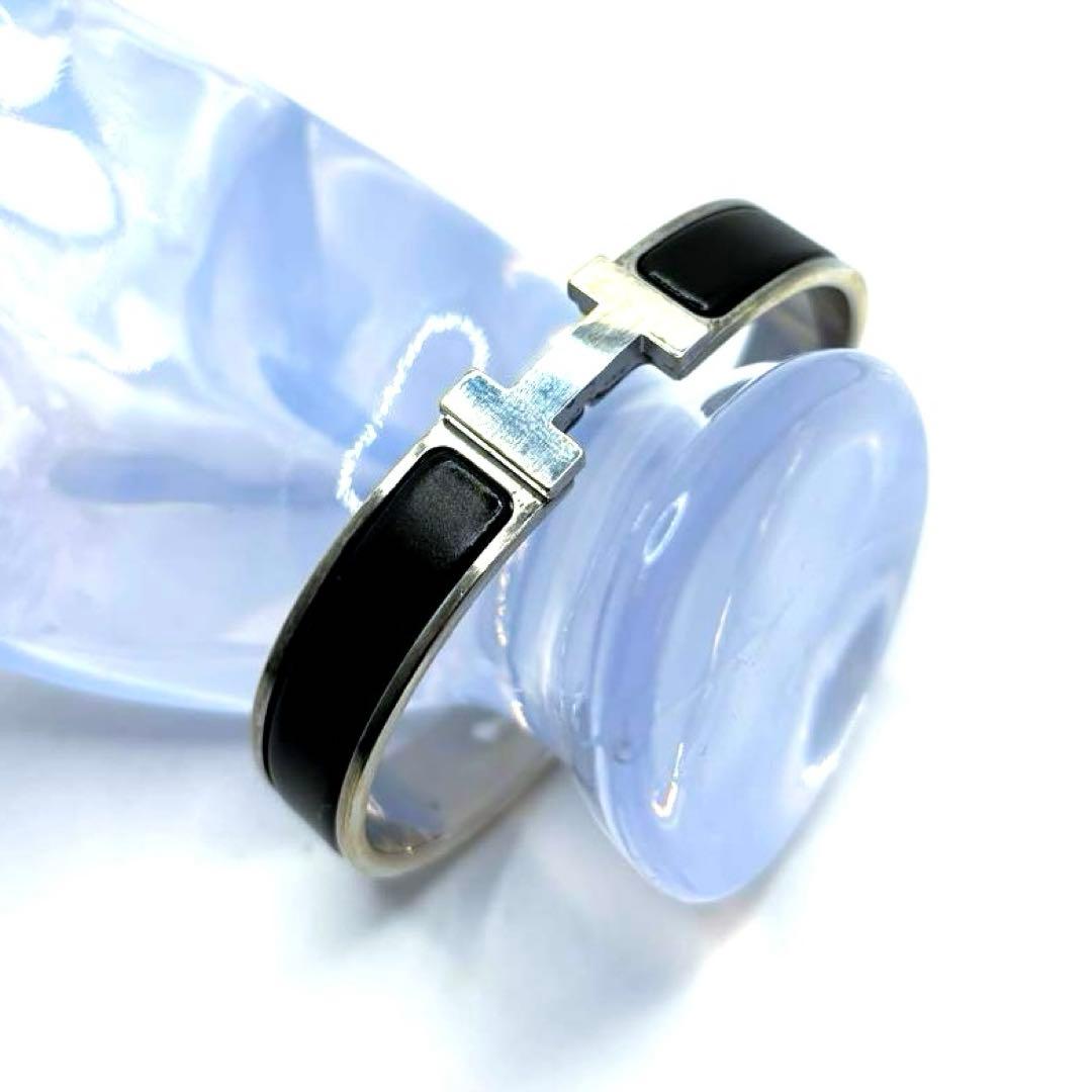 HERMES H バングル　クリック　ブラック