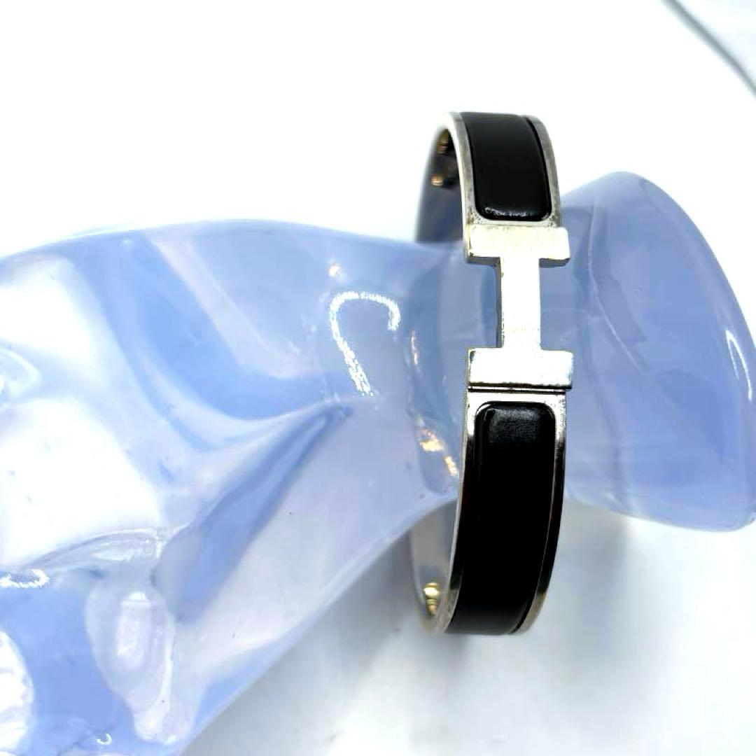 HERMES H バングル　クリック　ブラック