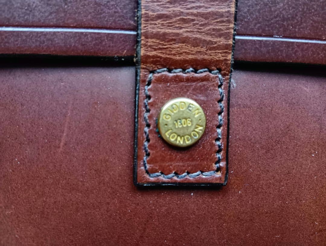 ホ*ジ様 W＆H GIDDEN ギデン ミュージックケース ブライドルレザー