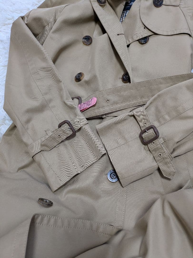 アクアスキュータム　トレンチコート　ライナー付き　ベルト　サイズ6