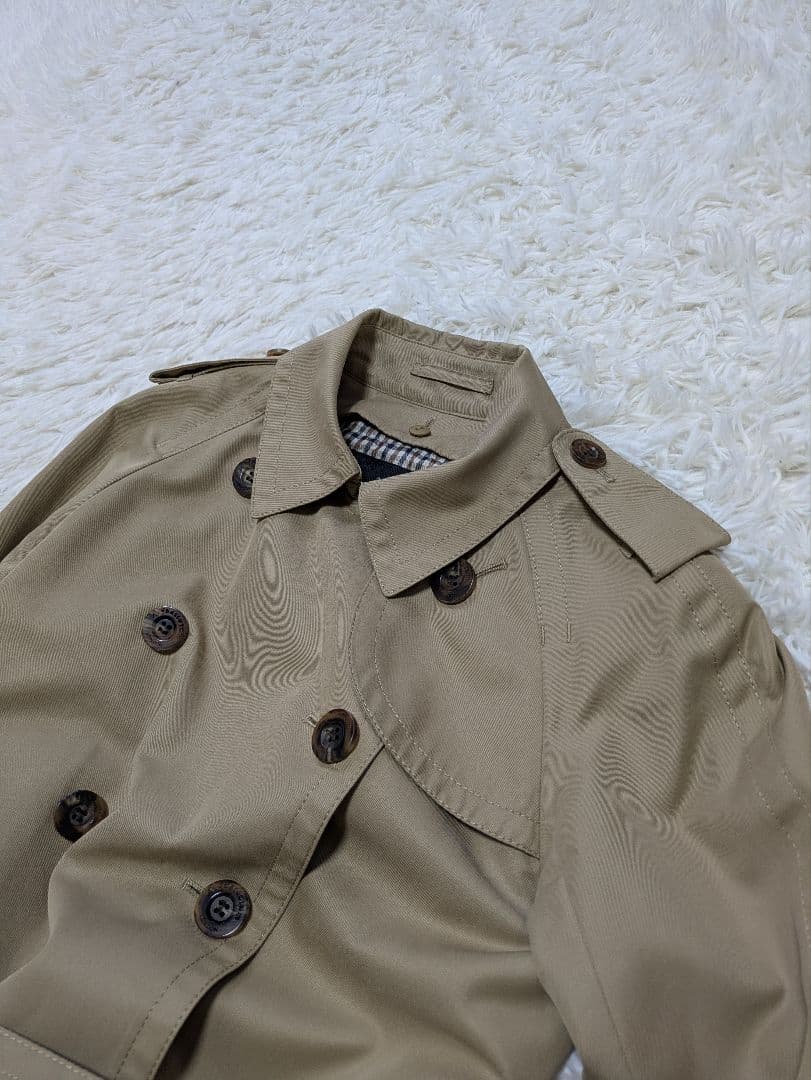 アクアスキュータム　トレンチコート　ライナー付き　ベルト　サイズ6