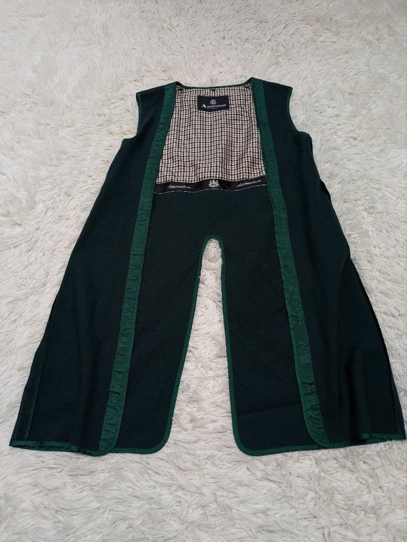 アクアスキュータム　トレンチコート　ライナー付き　ベルト　サイズ6