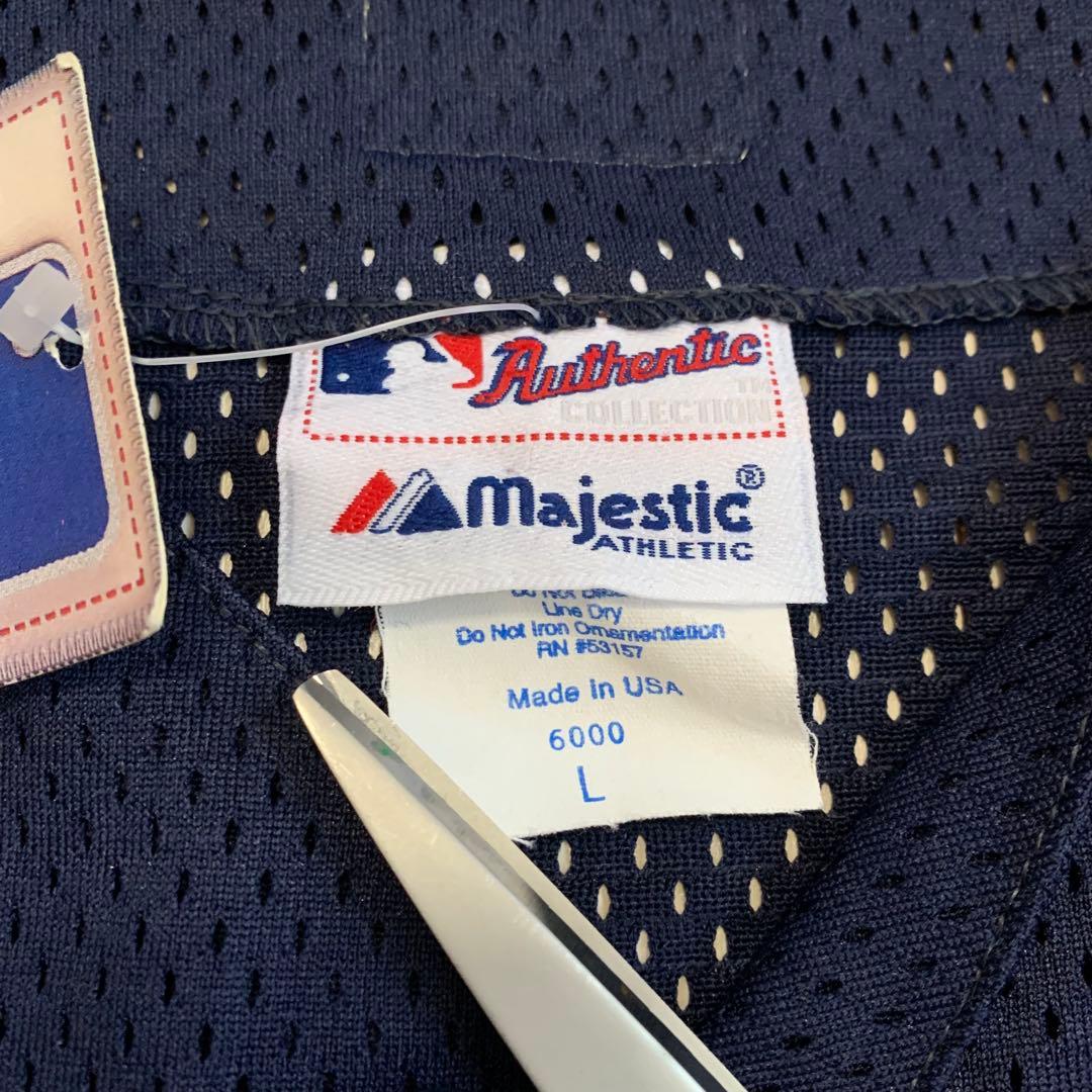 デッド USA製 マジェスティック マリナーズ ゲームシャツ ユニフォーム L