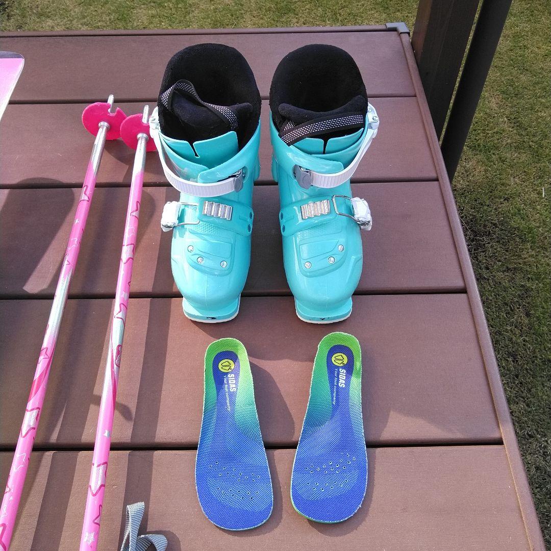ジュニアスキー板セット 100cm