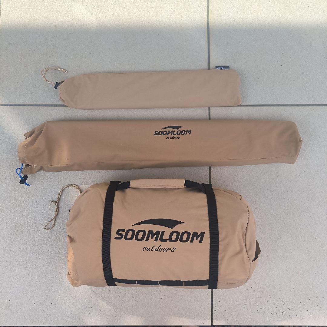 SOOMLOOM ヘキサタープ 4.2m x 5.4m　ポールセット