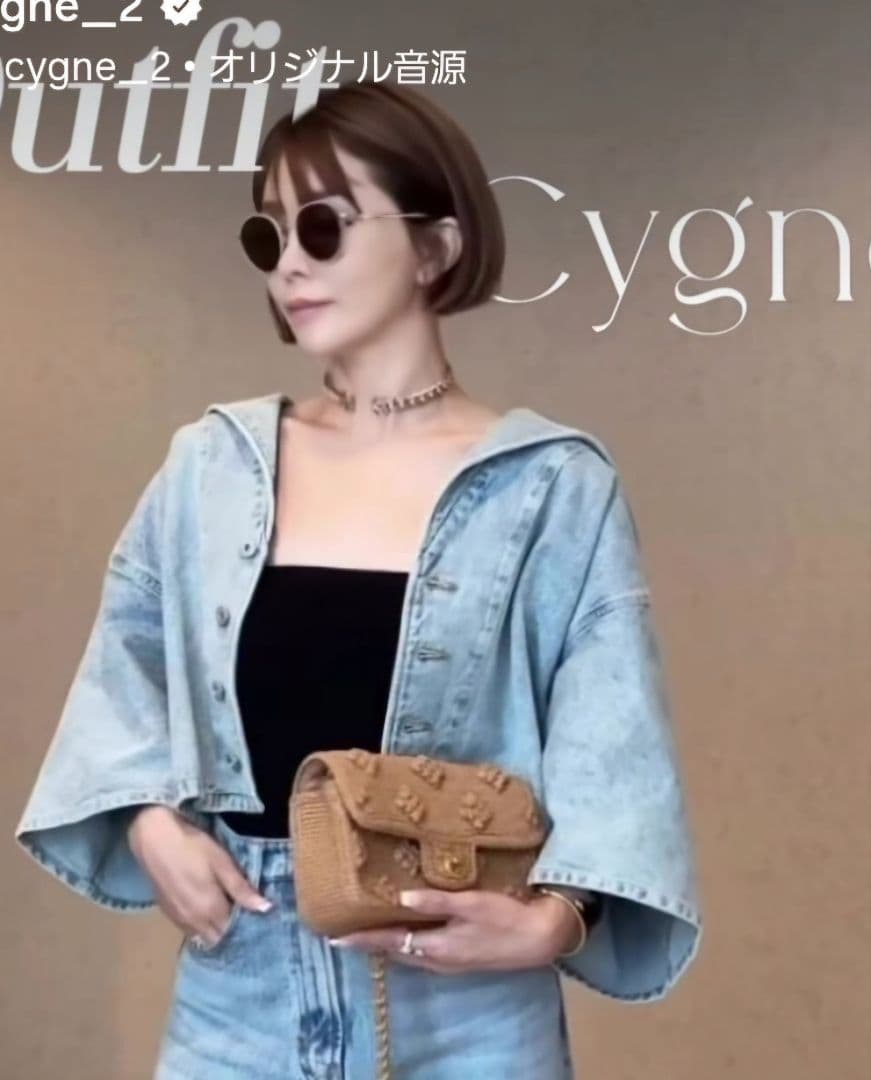 cygne 　シーニュデニムジャケット