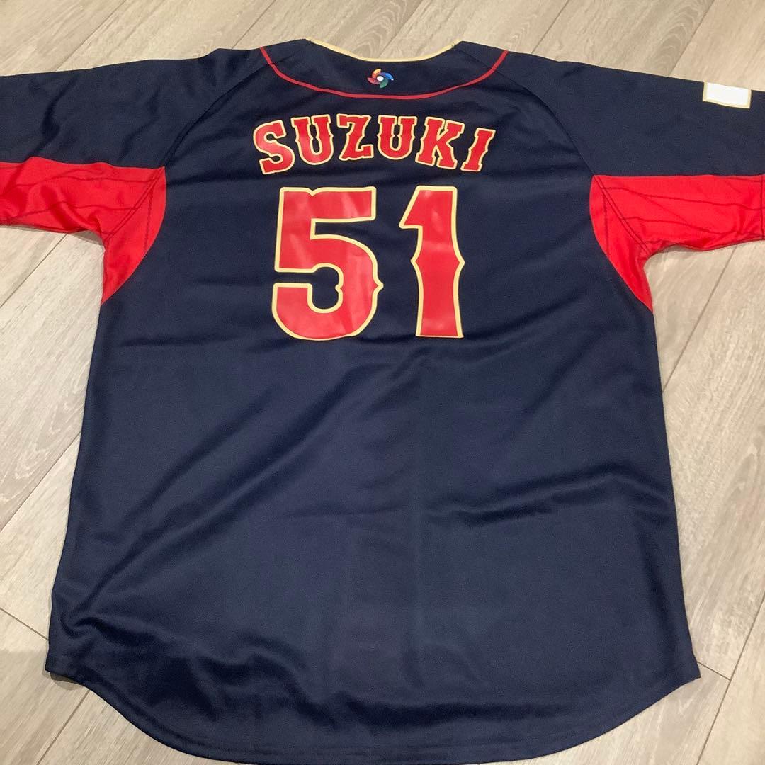 シカゴカブス　広島東洋カープ　鈴木誠也　侍ジャパンビジターユニフォーム　未使用