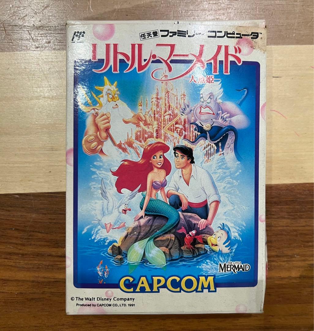 ファミコンソフト　【リトルマーメイド】