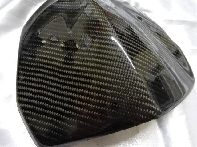 美品/アドレスV125/キタコフロントマスク/カーボン/ブラック（黒）