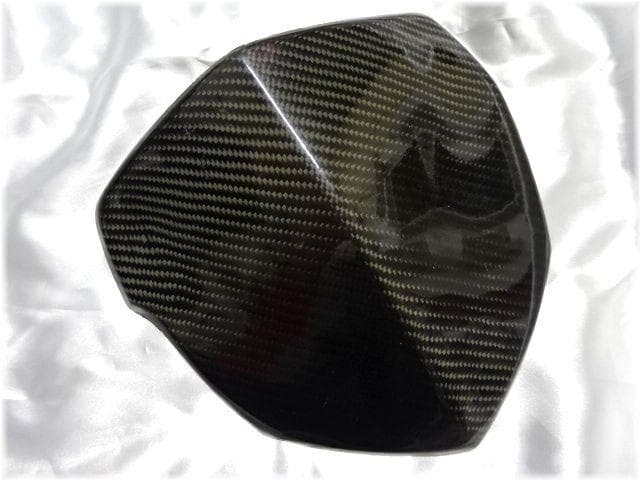 美品/アドレスV125/キタコフロントマスク/カーボン/ブラック（黒）